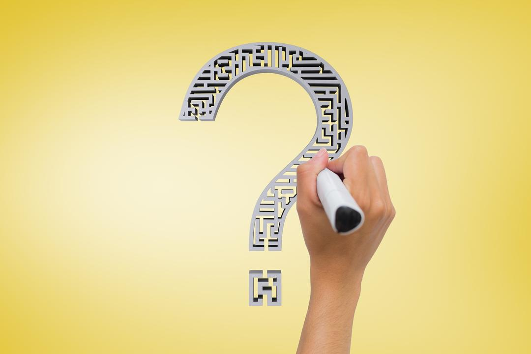 Image of a question mark and yellow background - Ten powerful advertising techniques to lure customers and boost your sales - Image