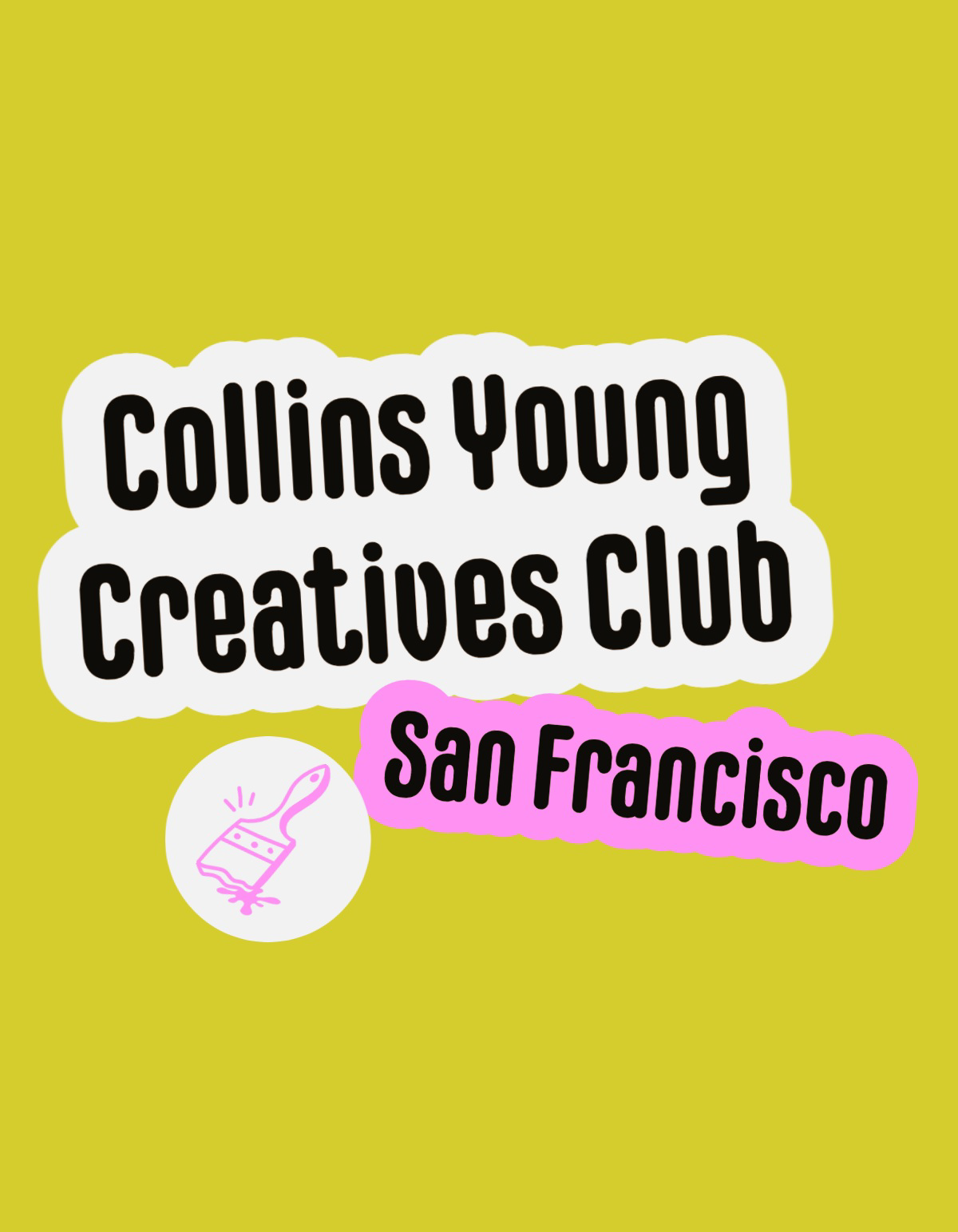 Collins young creatives club sticker - Where can you study to become a graphic designer in Ireland - Image 