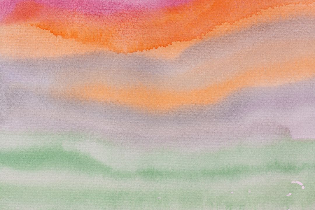 a watercolor painting of a colorful sky - Free Images, Stock Photos and Pictures on Pikwizard.com