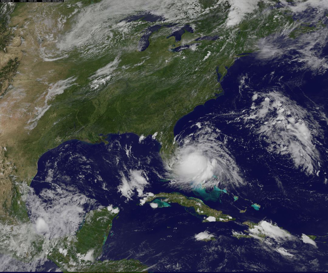 Tropical Storm Arthur Forms - Free Images, Stock Photos and Pictures on Pikwizard.com