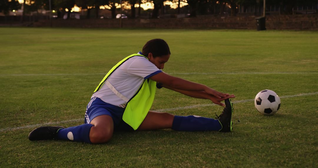Football leg stretches hotsell