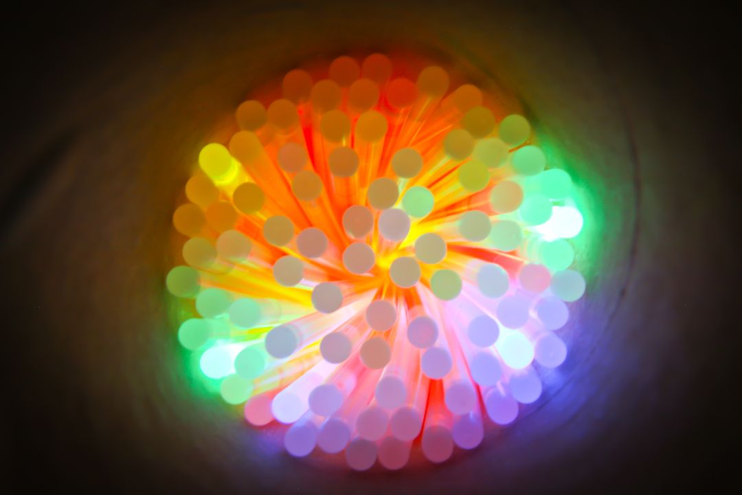 A colorful light bulb - What is the focus of color theory - Image