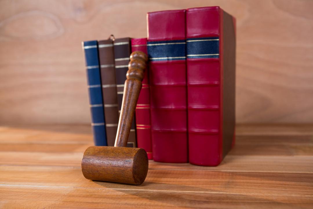 Image of a Judges Gavel and Books