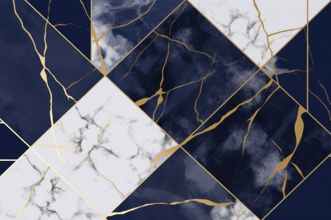 Close up of white and blue marble with veins background, created using generative ai technology - Free Images, Stock Photos and Pictures on Pikwizard.com