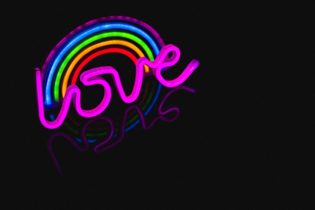 Neon rainbow Wallpapers Download  MobCup