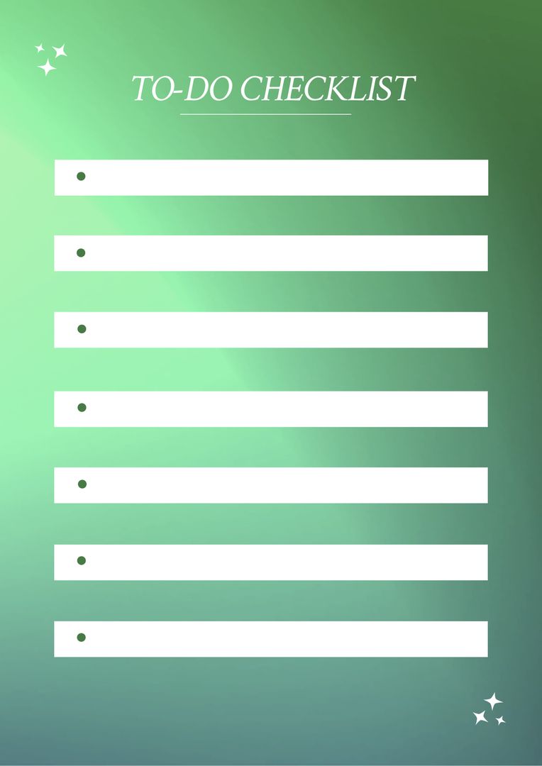Composition of to do checklist text over green background - Download Free Stock Templates Pikwizard.com
