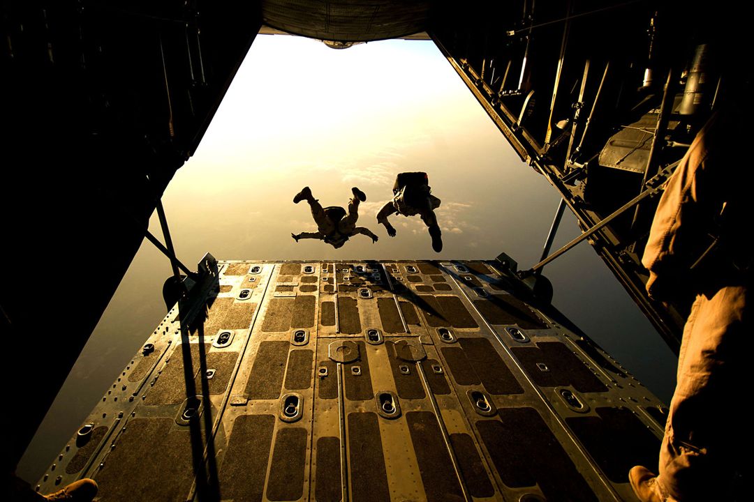 Two Man Sky Diving in Low Angle Photography - Free Images, Stock Photos and Pictures on Pikwizard.com