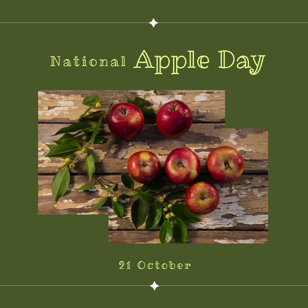 national opal apples day Template