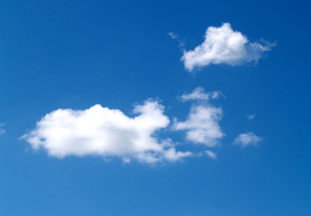 Blue Sky and White Clouds - Free Images, Stock Photos and Pictures on Pikwizard.com