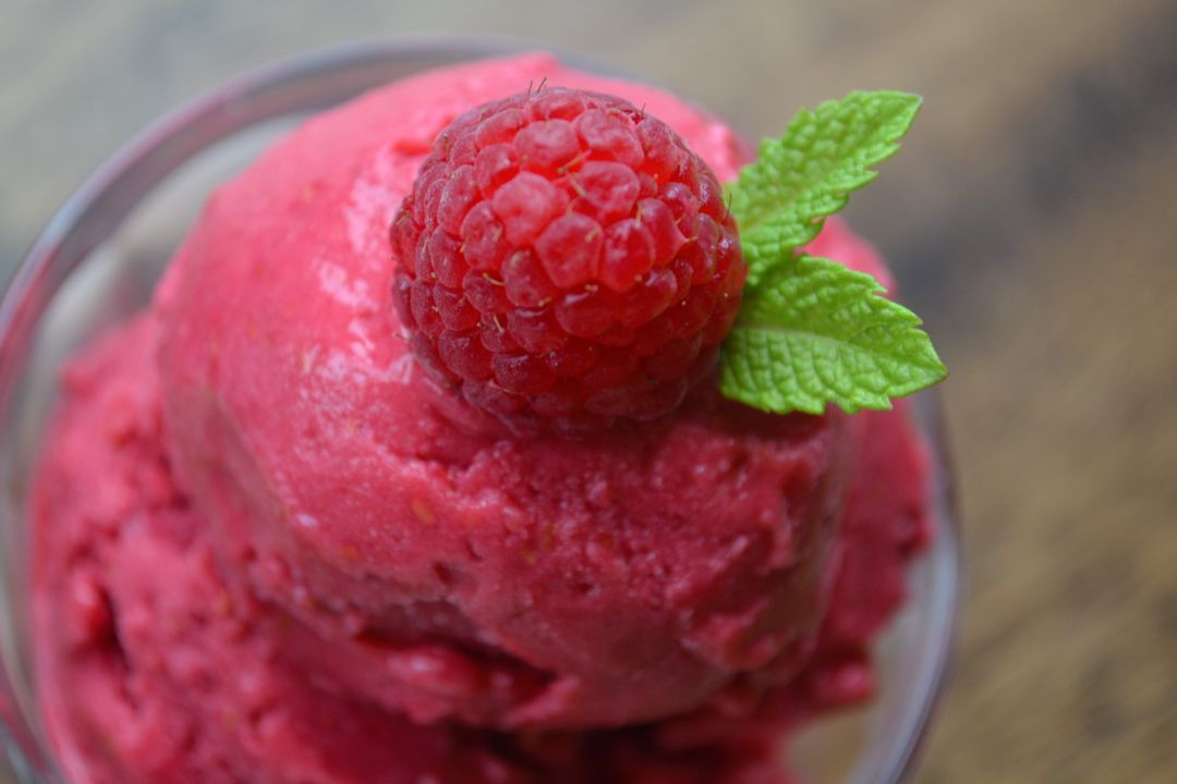 a raspberry ice cream - Free Images, Stock Photos and Pictures on Pikwizard.com