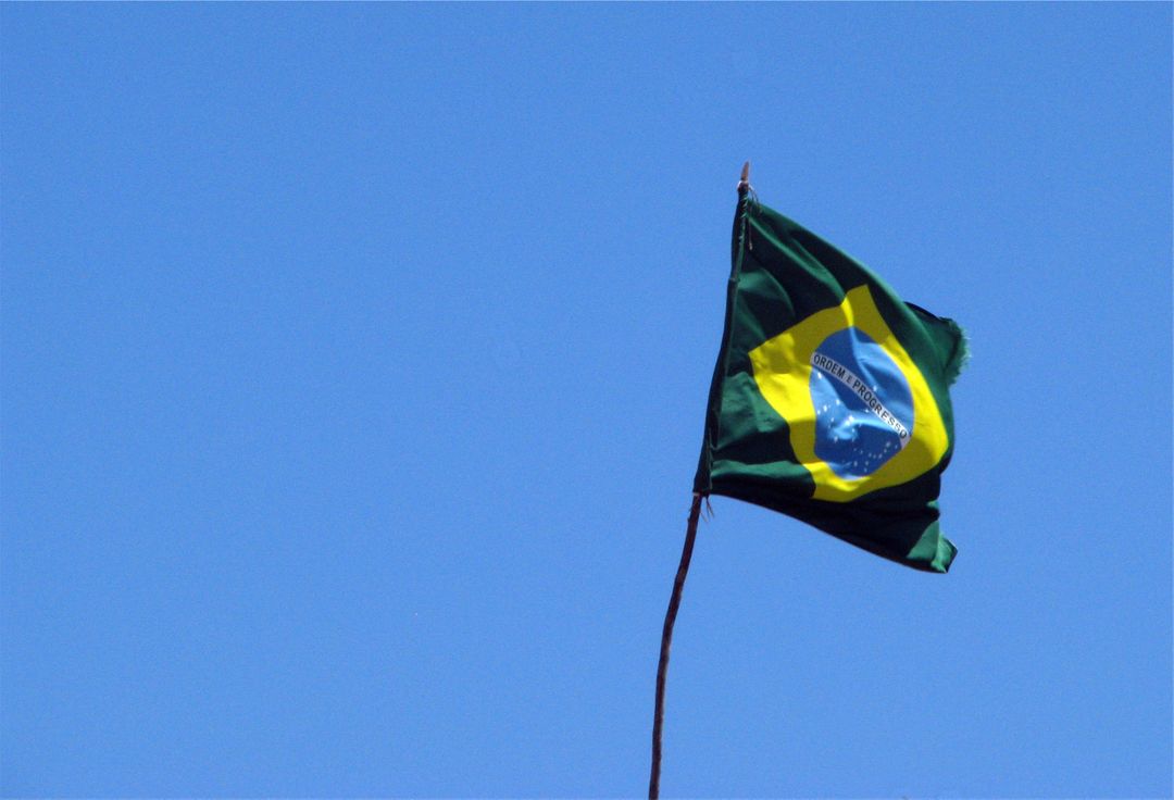 a brazilian flag - Free Images, Stock Photos and Pictures on Pikwizard.com