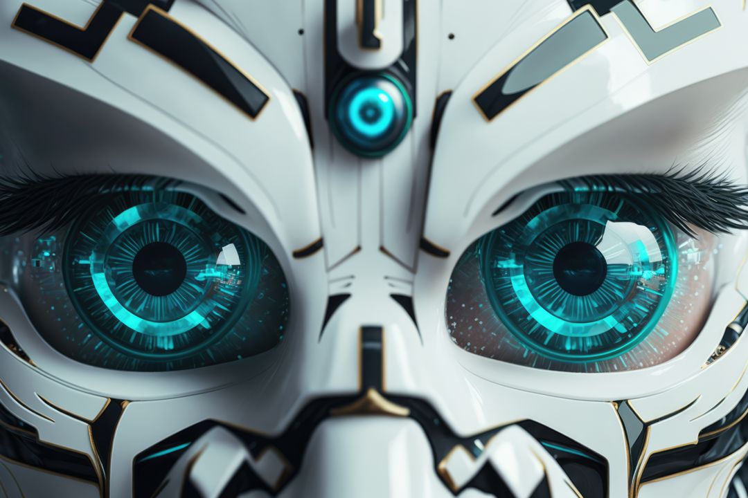 human robot eye