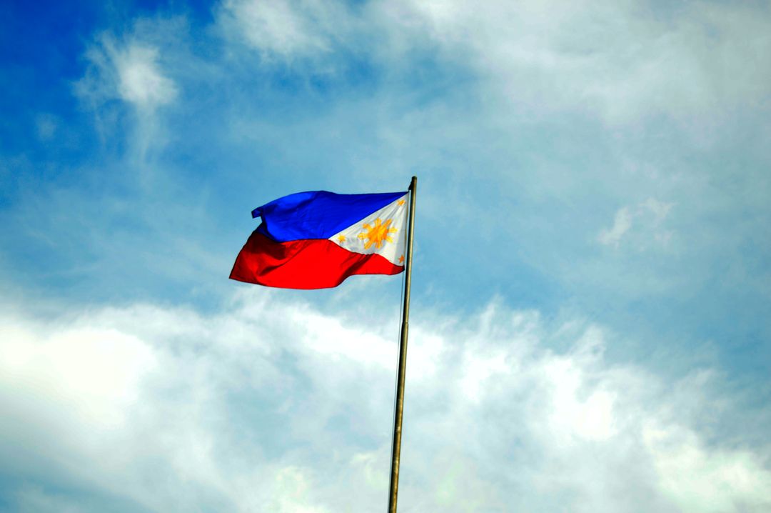Flag philippines sky - Free Images, Stock Photos and Pictures on Pikwizard.com