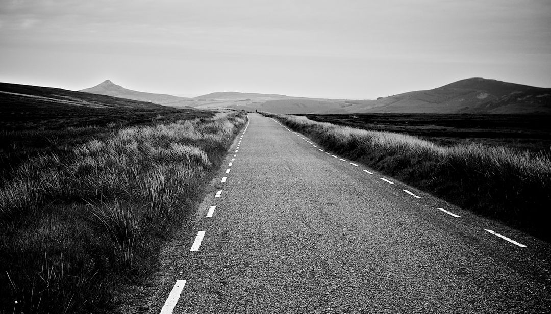Black White Roads - Free Images, Stock Photos and Pictures on Pikwizard.com