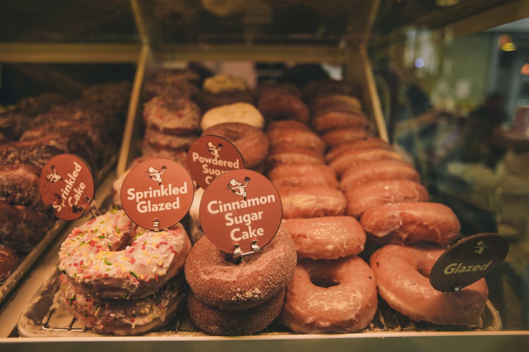 Image of a Variety of Donuts