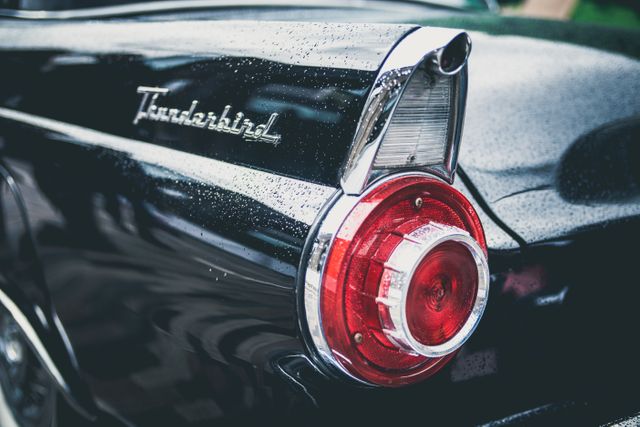 Black Thunderbird Car - Download Free Stock Photos Pikwizard.com