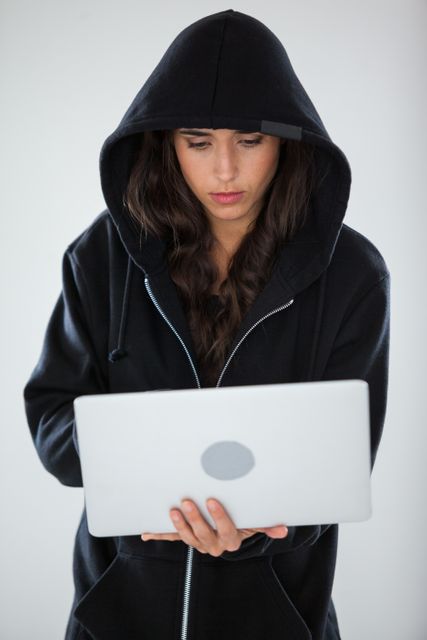 Hacker using a laptop - Download Free Stock Photos Pikwizard.com