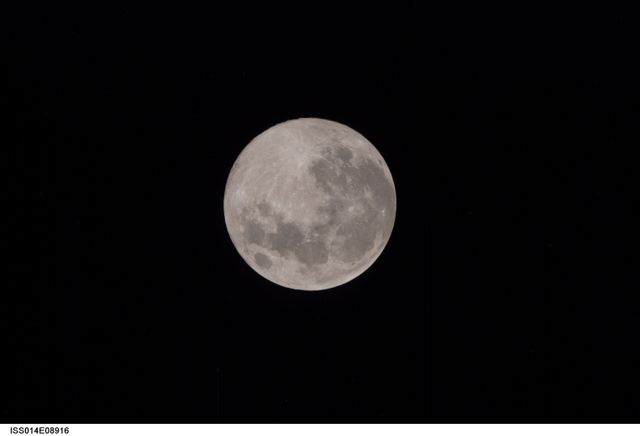 Full Moon as seen from ISS - Download Free Stock Photos Pikwizard.com