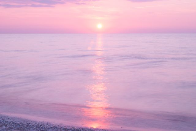 Sky Ocean Sunset - Download Free Stock Photos Pikwizard.com