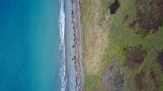 a beach from above - Download Free Stock Photos Pikwizard.com