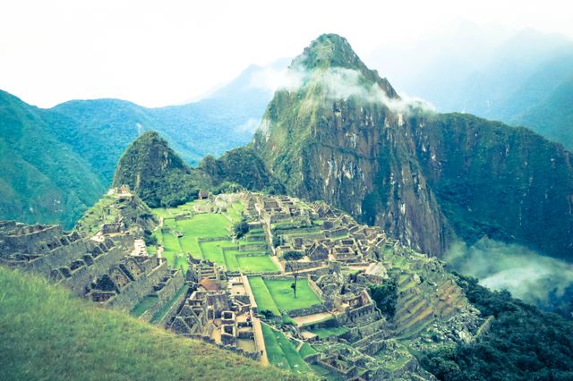 Machu Picchu Peru landscape- Download Free Stock Photos Pikwizard.com