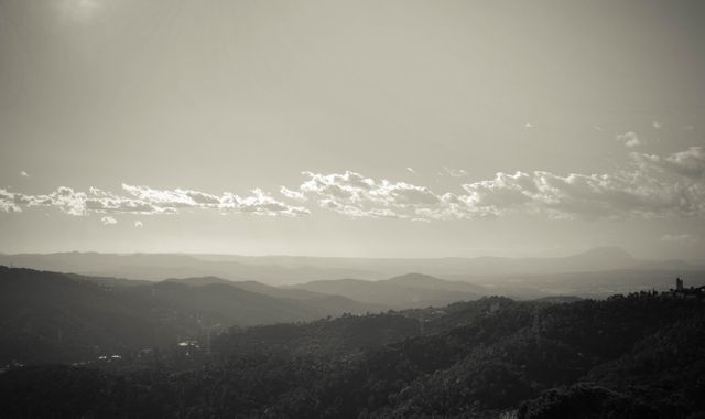 Mountain Range during Daytime Grey Scale Photography - Download Free Stock Photos Pikwizard.com