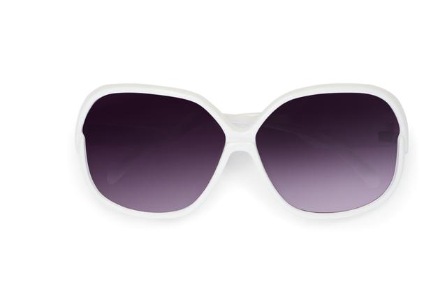 Pair of sunglasses isolated on white background - Download Free Stock Photos Pikwizard.com