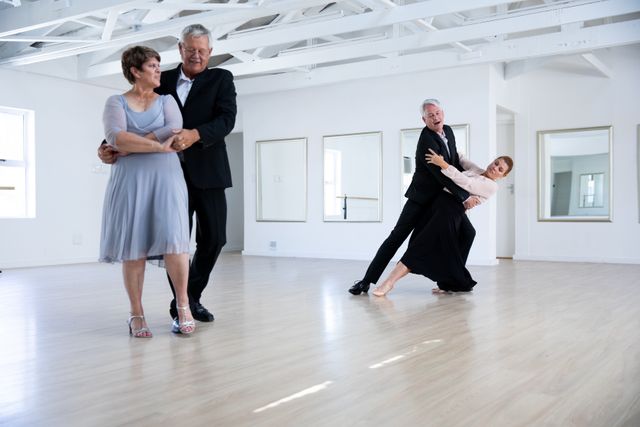 Senior couples dancing - Download Free Stock Photos Pikwizard.com