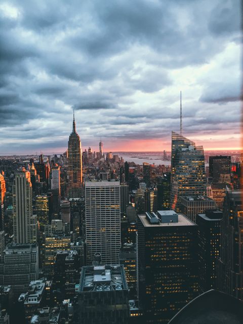 City Manhattan Skyline - Download Free Stock Photos Pikwizard.com