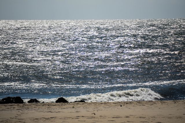 Ocean sand waves - Download Free Stock Photos Pikwizard.com