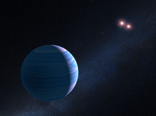 Hubble Finds Planet Orbiting Pair of Stars - Download Free Stock Photos Pikwizard.com