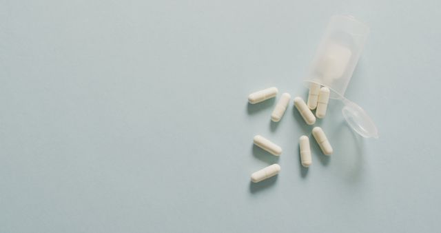 Image of close up of box of white pills on white background - Download Free Stock Photos Pikwizard.com