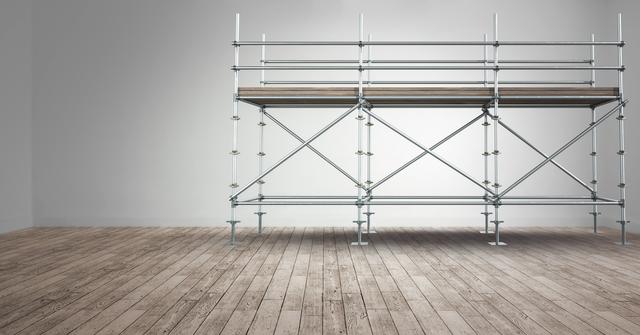 3D scaffolding in a house - Download Free Stock Photos Pikwizard.com