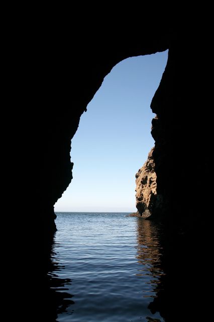 California cave channel islands national park dark - Download Free Stock Photos Pikwizard.com