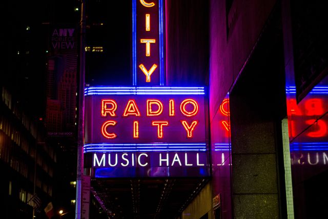 Radio City Music Hall New York - Download Free Stock Photos Pikwizard.com