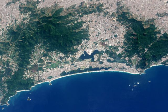 Barra da Tijuca, Rio de Janeiro, from Space - Download Free Stock Photos Pikwizard.com