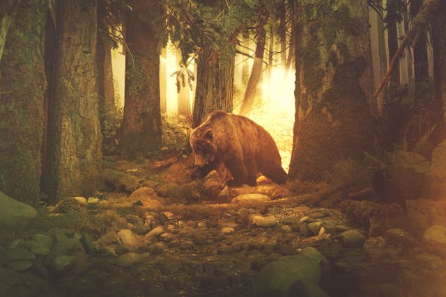 Bison Bear Brown bear - Download Free Stock Photos Pikwizard.com