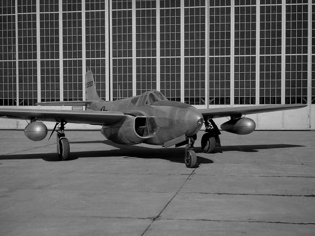Bell P-59B Airacomet at the Lewis Flight Propulsion Laboratory - Download Free Stock Photos Pikwizard.com