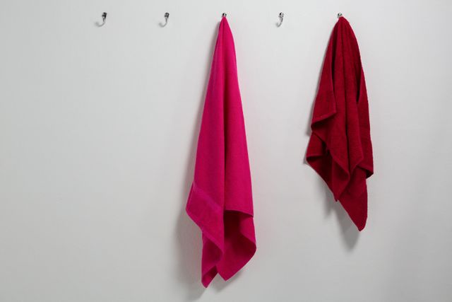 Towels hanging on hook - Download Free Stock Photos Pikwizard.com