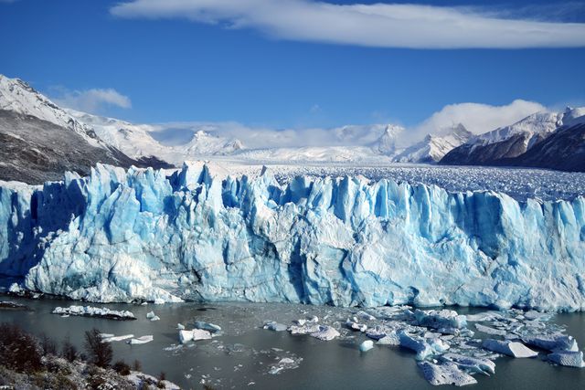 a glacier in argentina - Download Free Stock Photos Pikwizard.com