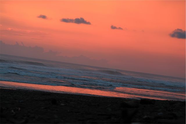 Sunset dusk red- Download Free Stock Photos Pikwizard.com
