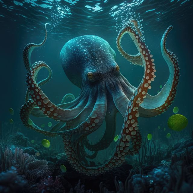 20+ Free Underwater Octopus | Free HD Downloads - Pikwizard