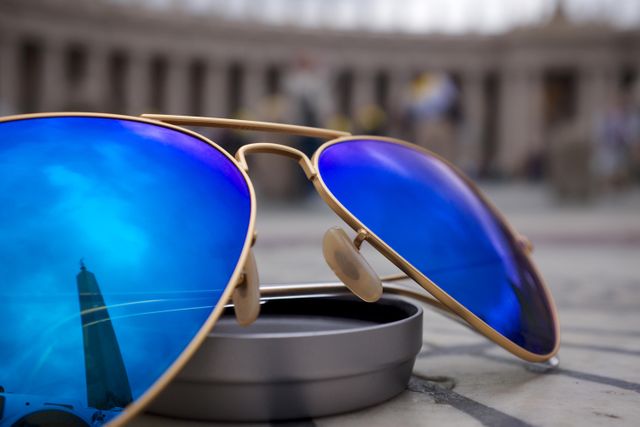 Blue Sunnglasses - Download Free Stock Photos Pikwizard.com