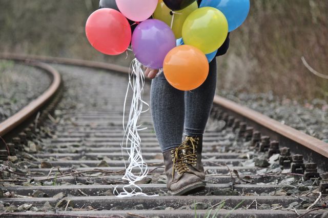 Balloons boots colorful colourful - Download Free Stock Photos Pikwizard.com