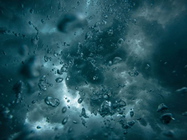 Photo of Underwater Bubbling Water - Download Free Stock Photos Pikwizard.com