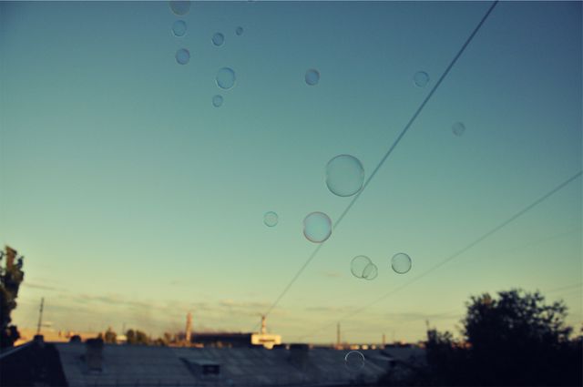 Bubbles sky- Download Free Stock Photos Pikwizard.com