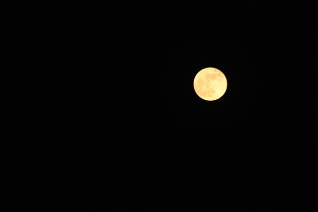 Illuminated Moon - Download Free Stock Photos Pikwizard.com