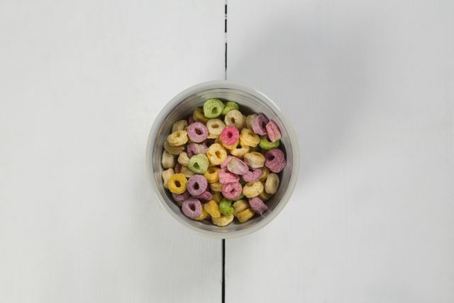 Froot loops in bowl - Download Free Stock Photos Pikwizard.com