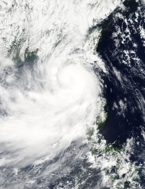 NASA Sees Tropical Storm Linfa Between Taiwan and Northern Philippines - Download Free Stock Photos Pikwizard.com