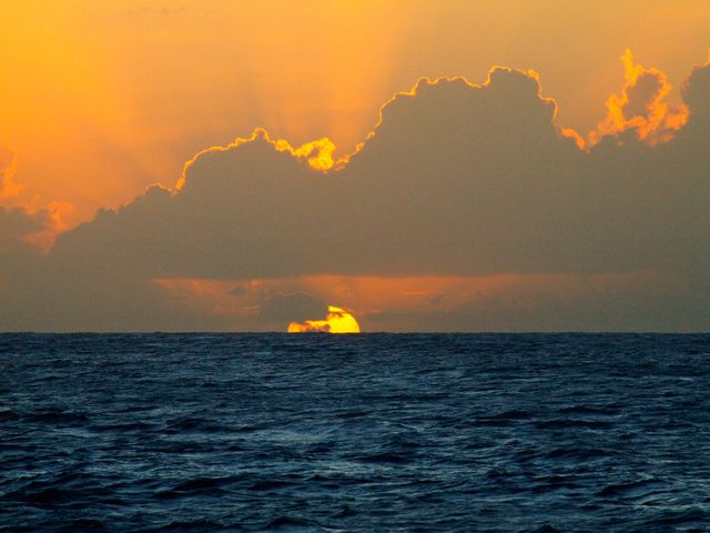 Sunset Sun Ocean - Download Free Stock Photos Pikwizard.com